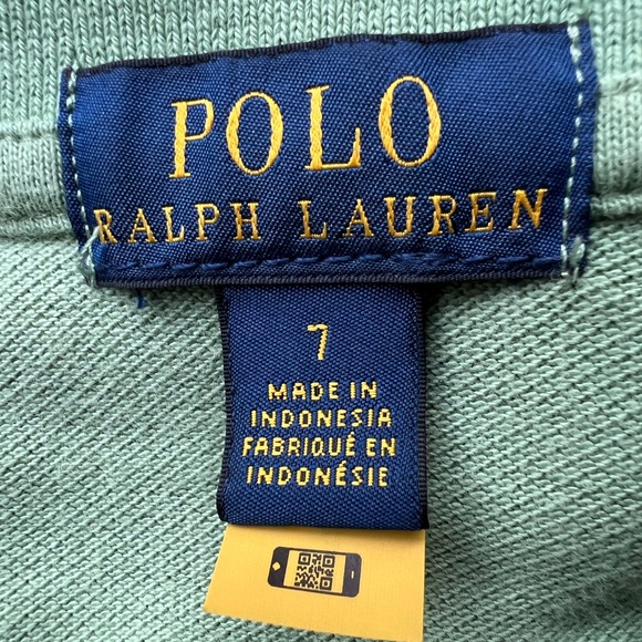 Kids Polo Ralph Lauren Polo shirt size 7 - Picture 4 of 4